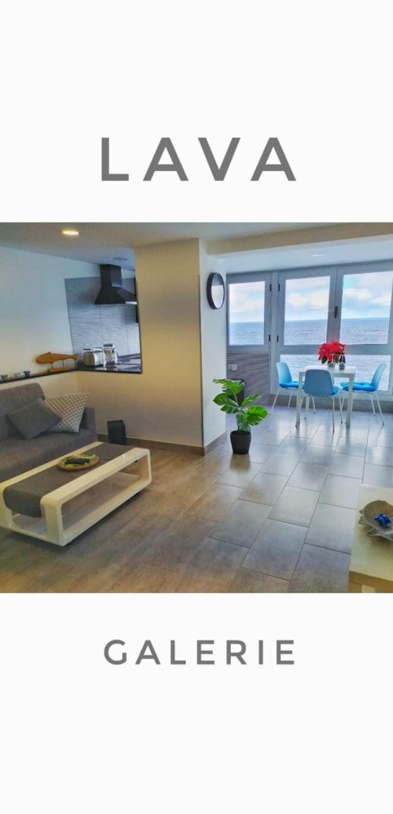 Lavagalerie Meeresblick 1 Reihe Los Realejos Extérieur photo